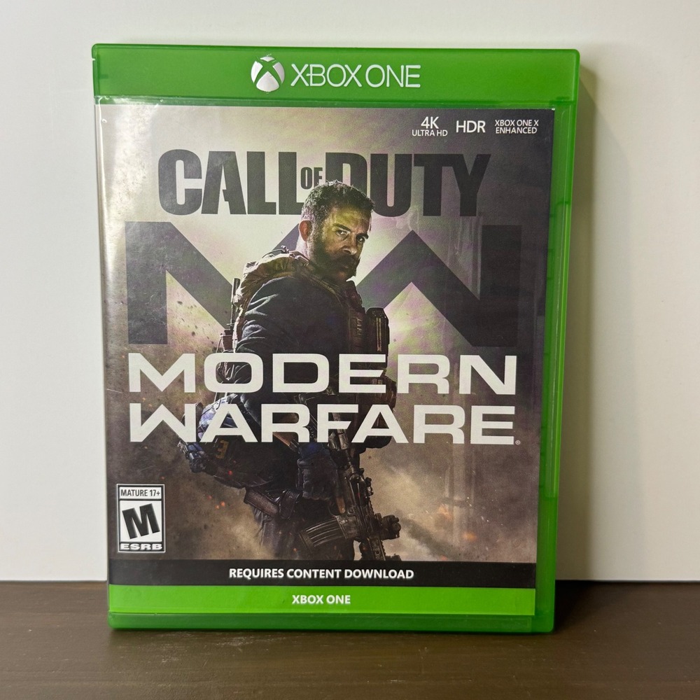 Xbox One Call of Duty Modern Warfare Video Game 4K‎ HDR FPS Activision